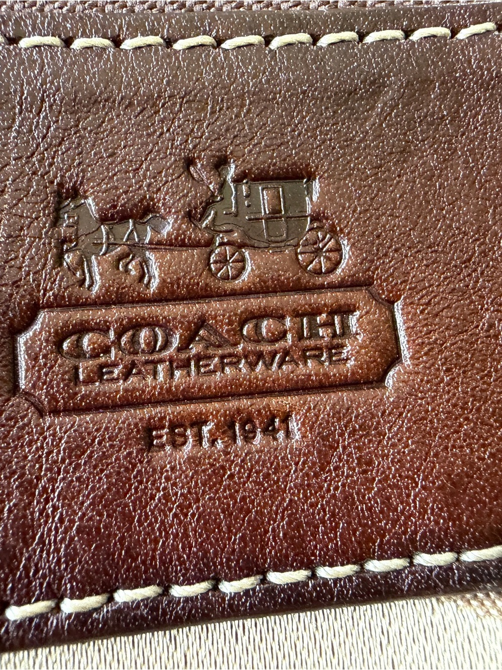 Coach Madison Op Art small hobo shoulder bag - Picture 5 of 7